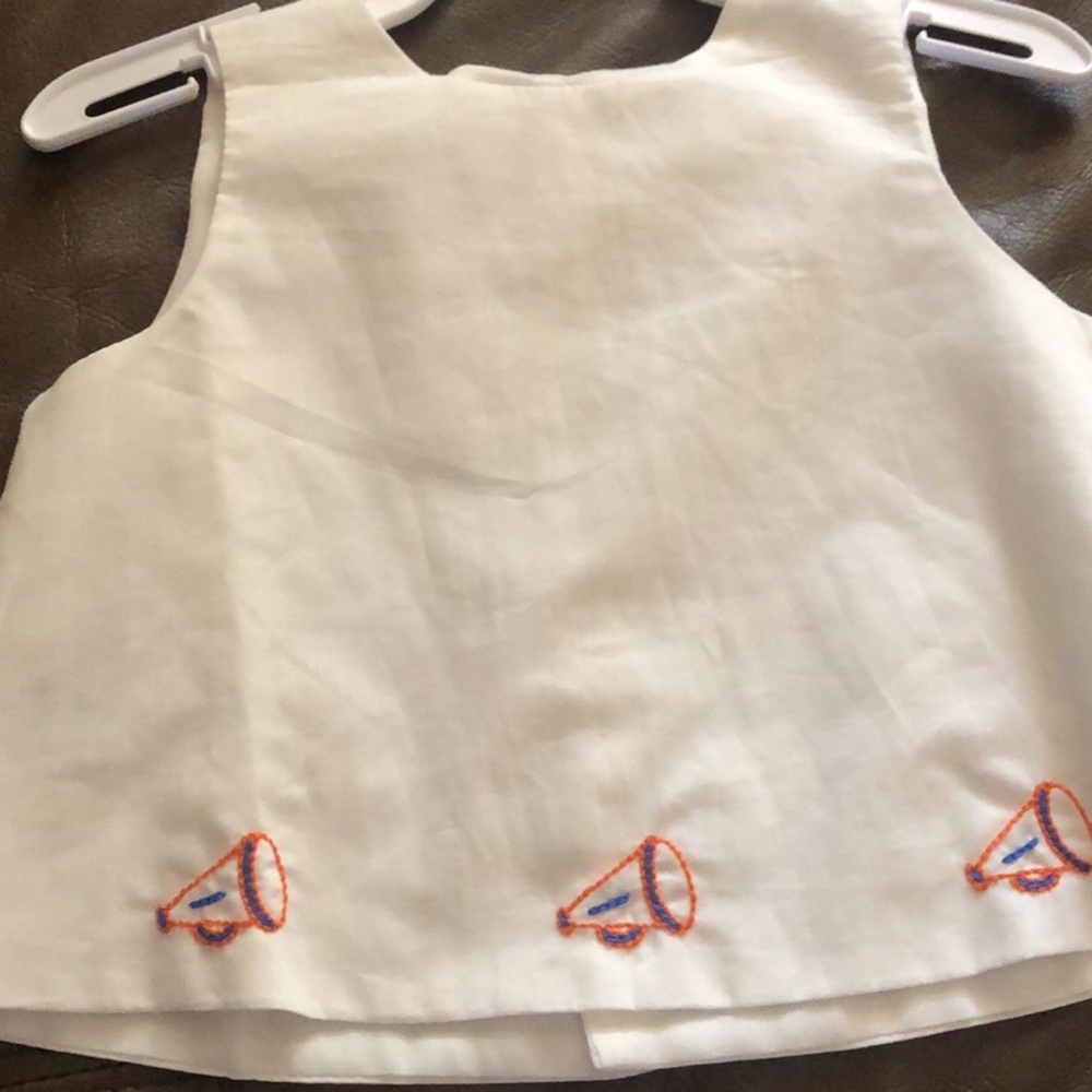Size Newborn Smocked Auburn University outfit